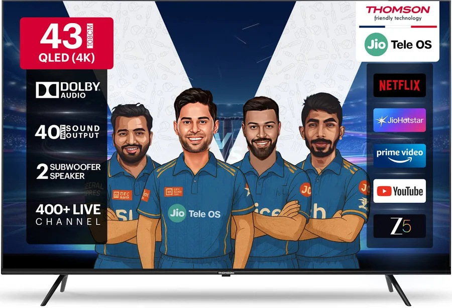 Thomson Smart TV displaying high-quality entertainment content